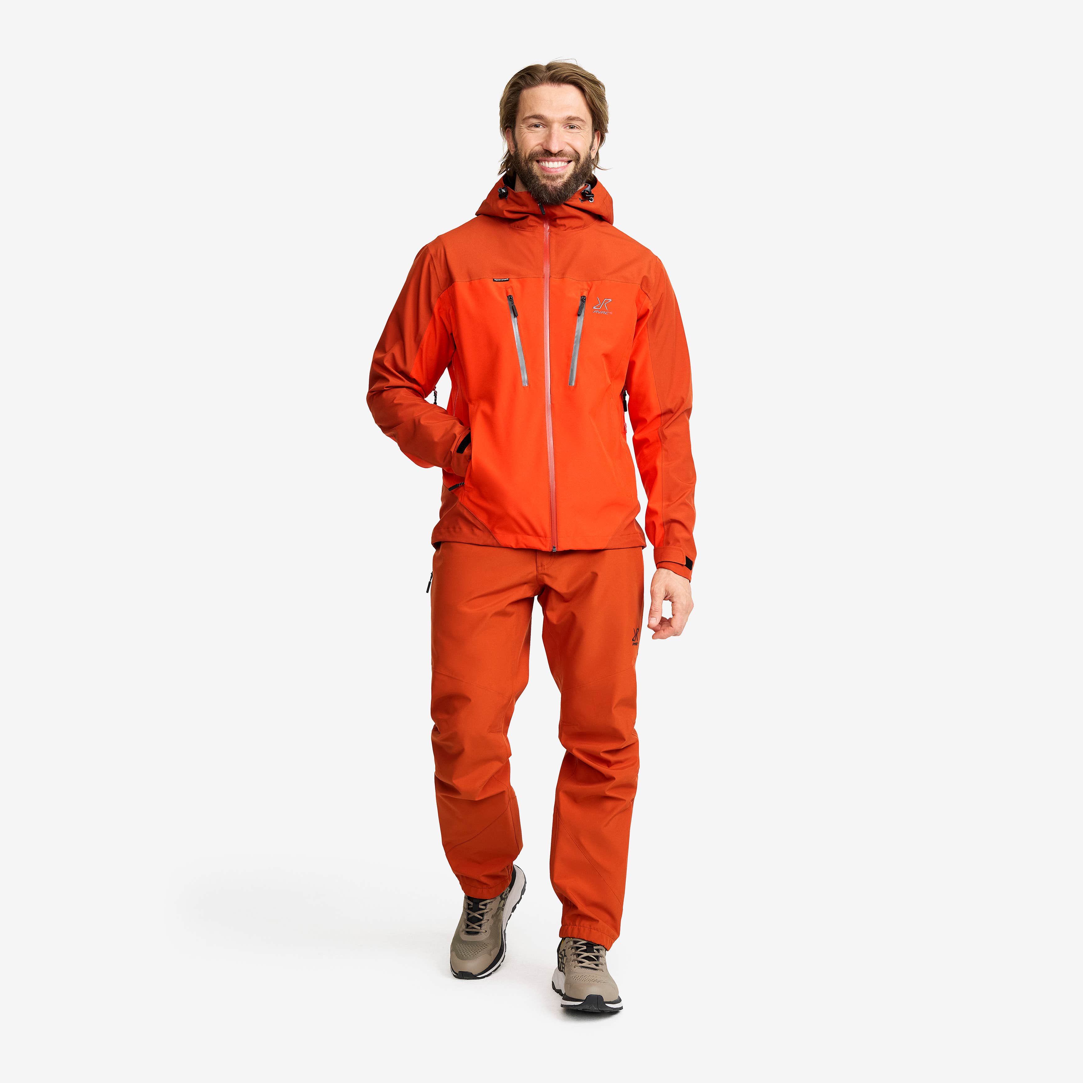 Silence Proshell 3L Jacket Herre Rooibos Tea / Pureed Pumpkin