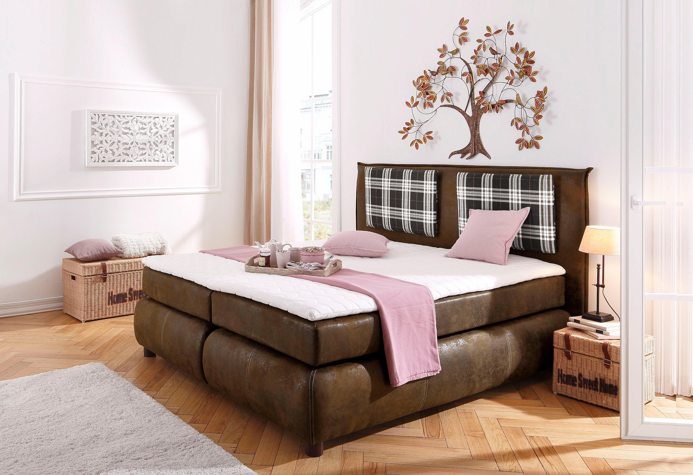 Home affaire Wanddekoobjekt »Baum« Wanddeko, Wanddekoration, aus Metall, Wohnzimmer