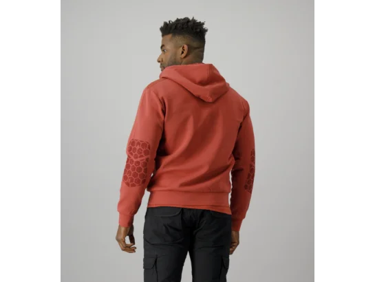 Sweat de travail Fusion Würth MODYF rouge brique