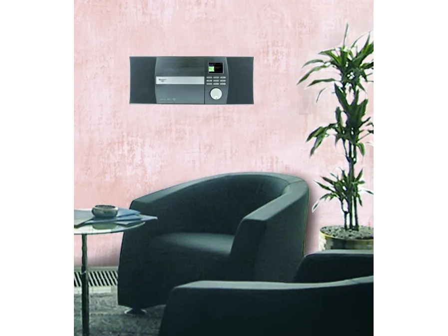 Soundmaster ICD1010AN, 10 W, FM, 3,5 mm, Grå, 230 V, 50 Hz