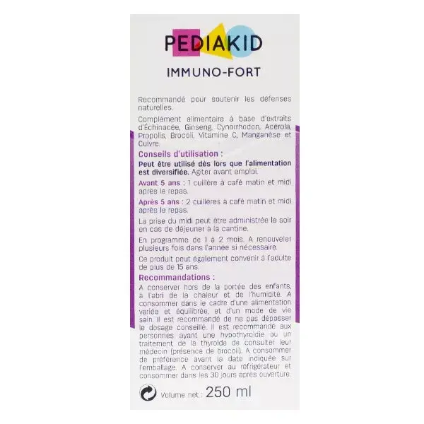 Pediakid Immuno-Fort 250ml