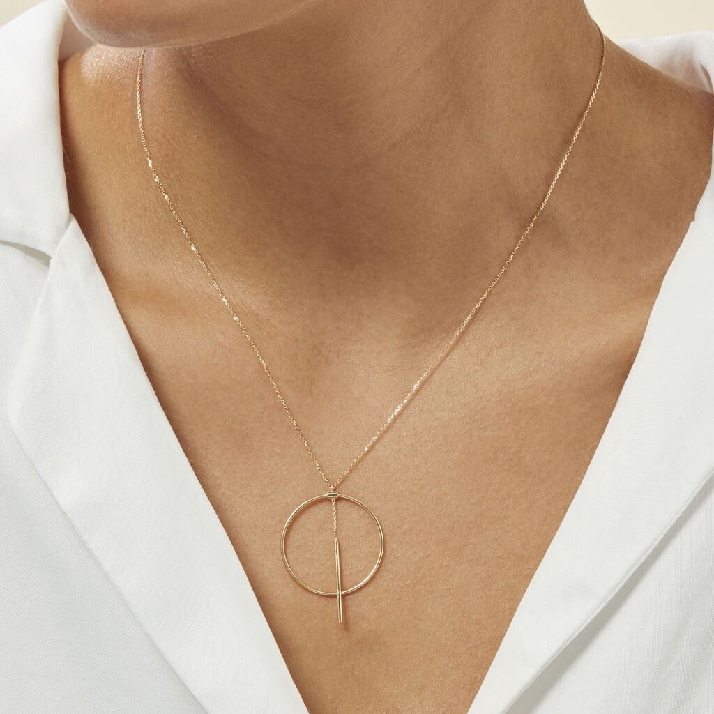 Collier Tila Or Jaune