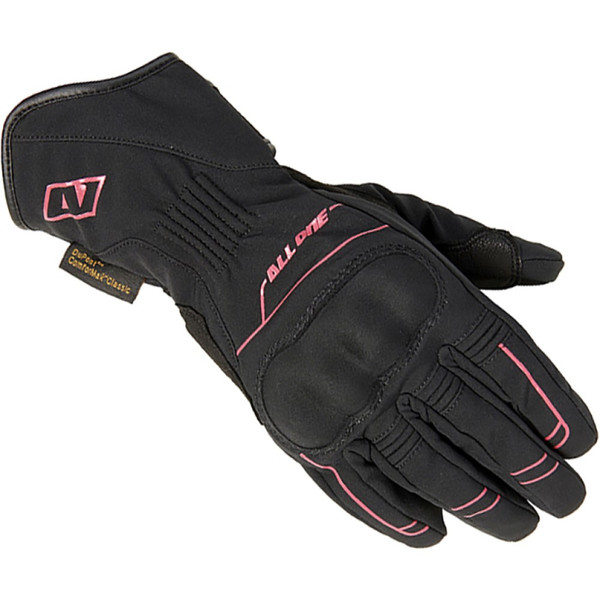 All One - Gants Femme Calgary Lady Waterproof Noir / Rose