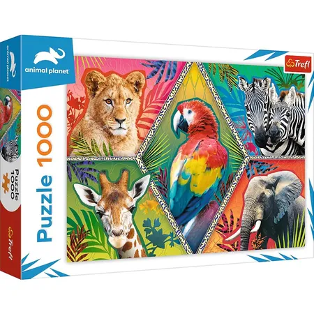 Trefl Puzzle Exotic Animals, 1000 Teile