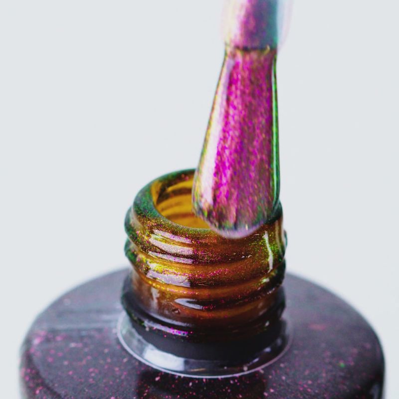Vernis semi permanent Galaxy fx top coat 805 fire opal MNP 14ml