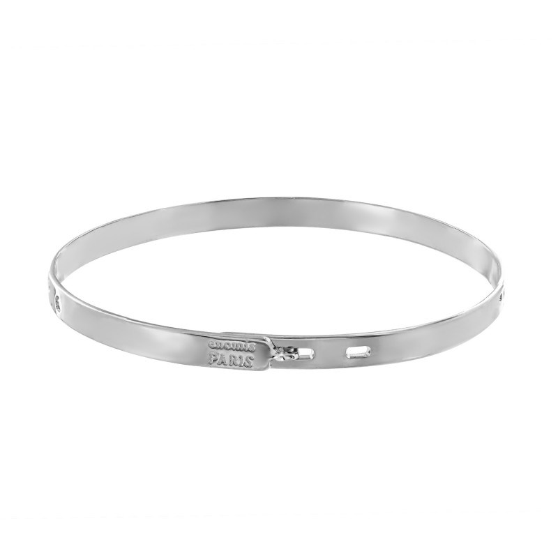 Jonc argent 925 Bulles
