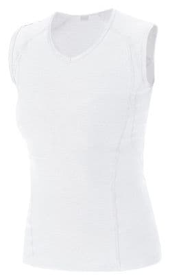 Baselayer Sans Manches Femme Gore Wear Blanc
