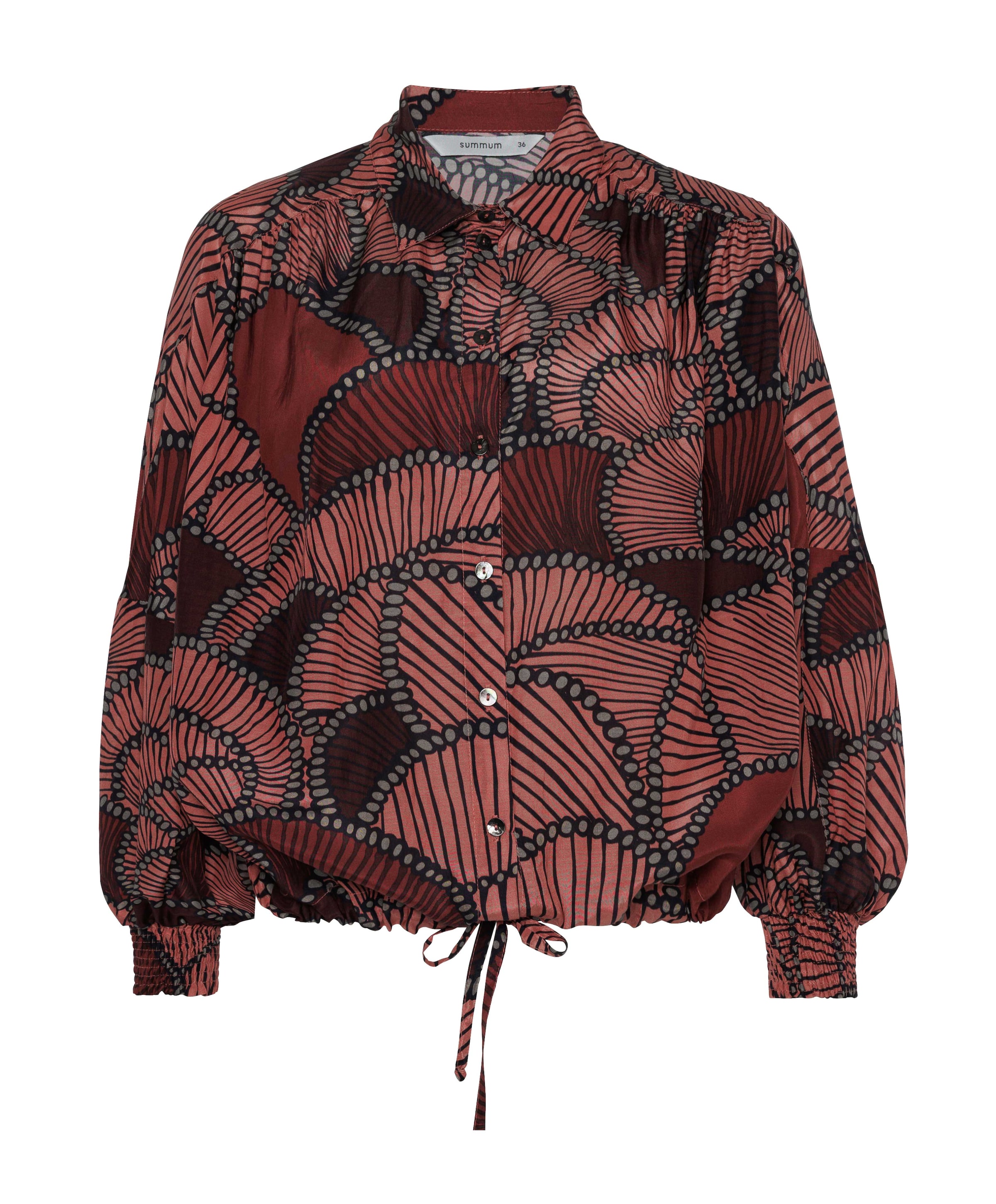 Summum Woman Dames blouse rood