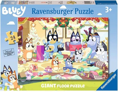 Ravensburger Gulvpuslespill Bluey Jul 24 Brikker