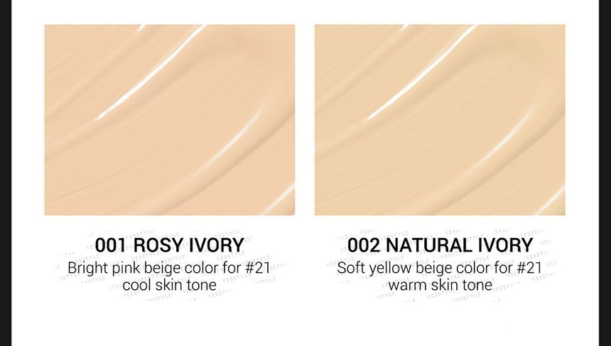 PONY EFFECT - Coverstay Cushion Foundation EX - 4 kleuren