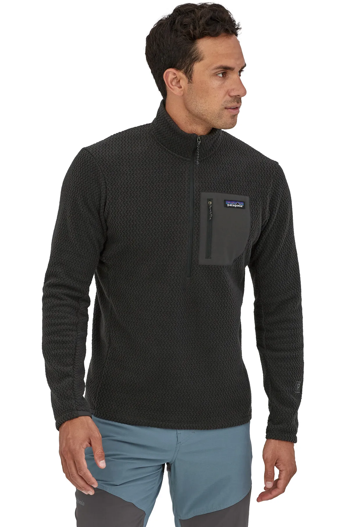 Patagonia M R1 Air Zip Neck Black