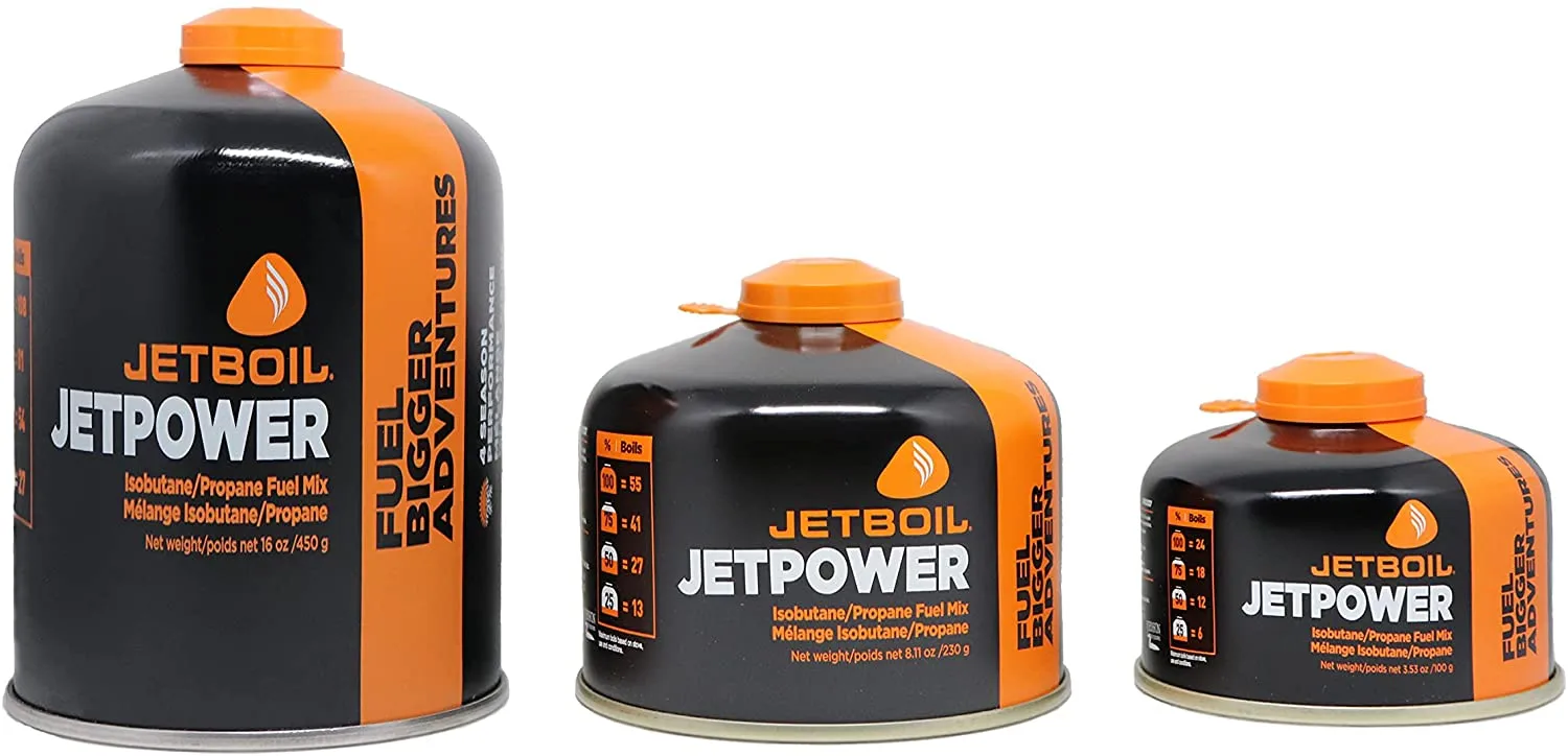 Jetboil GAS FUEL Black