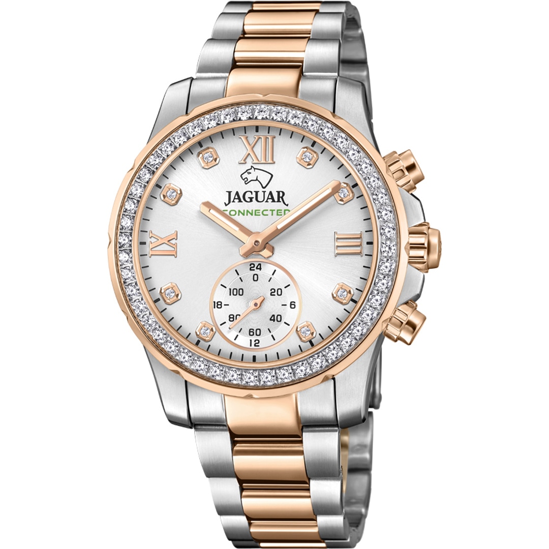Jaguar Connected Lady Bicolor Rosé / Silbrig 37mm