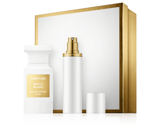 Tom Ford Soleil Blanc Set mit EdP Spray 50ml-10ml