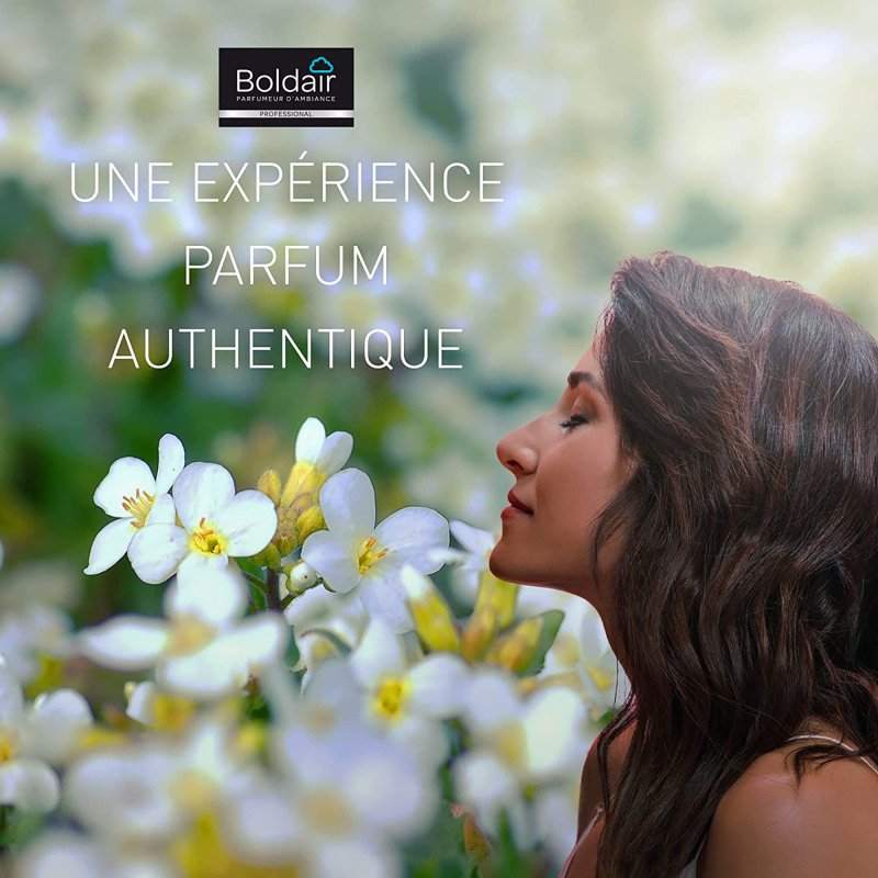Désodorisant parfumant Boldair karité jasmin - Aérosol 750 ml
