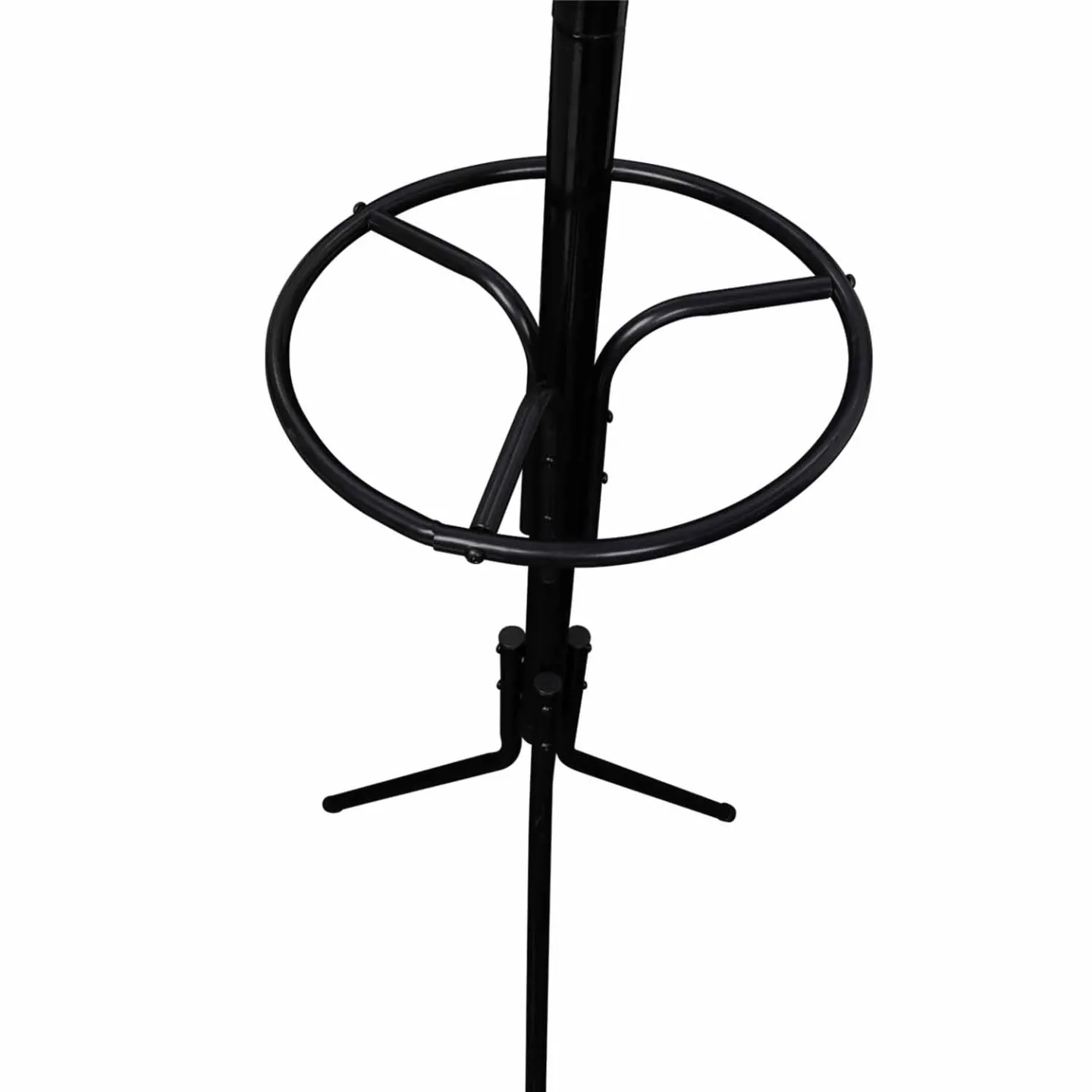 Porte-manteau TYLO noir avec porte parapluie