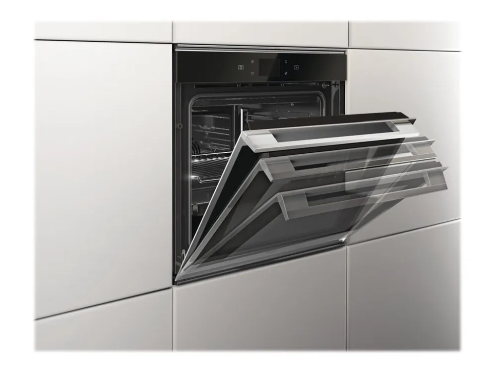 Whirlpool W Collection W9 OM2 4S1 P BSS - Ovn - til indbygning - niche - bredde: 56 cm - dybde: 55 cm - højde: 58.3 cm - med selv-rengøring - Klasse A  - sort stål