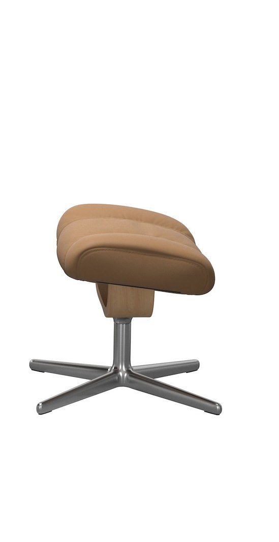 Wing (M) Cross krakk Hud Paloma Spesial Taupe og Cross understell i eikbeiset og alu