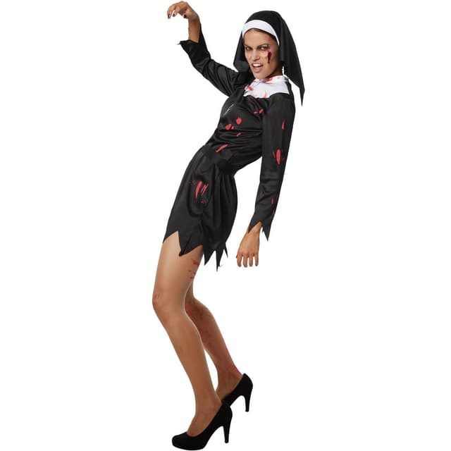 Halloween nonne kostume