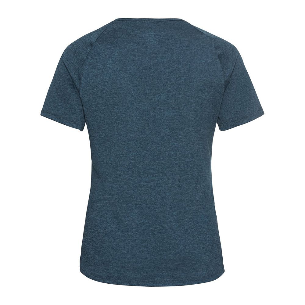 Odlo RUN EASY 365 - Maillot Femme blue wing teal melange