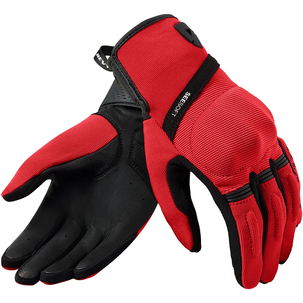 Rev'it - Gants femme Mosca 2 Ladies Rouge / Noir