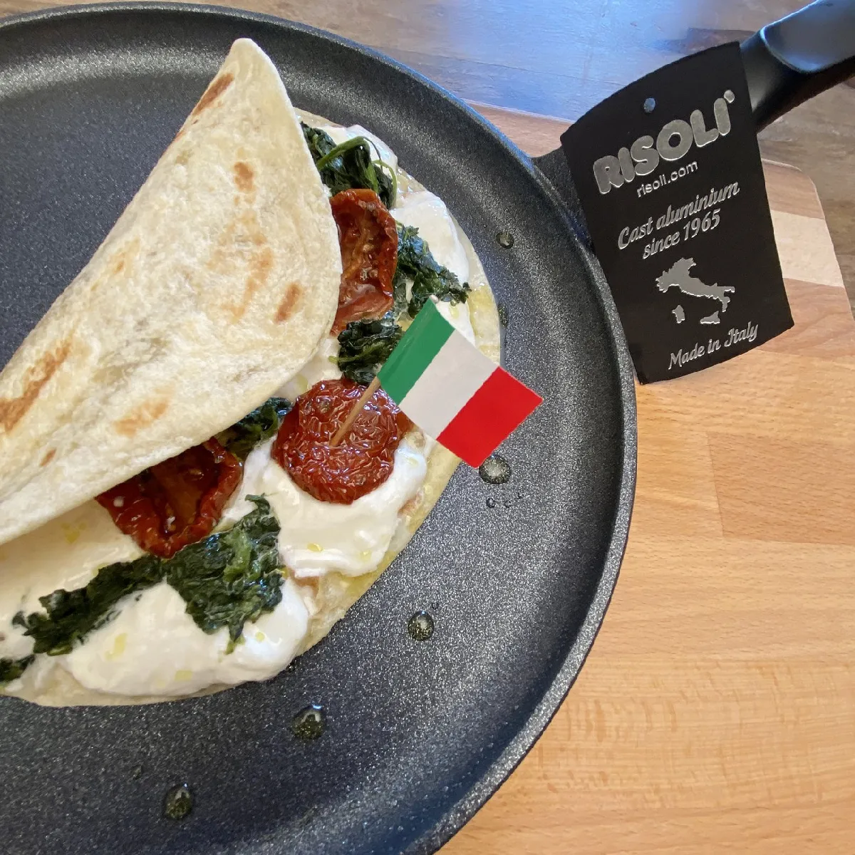 Risoli Poêle à Crêpes Saporella