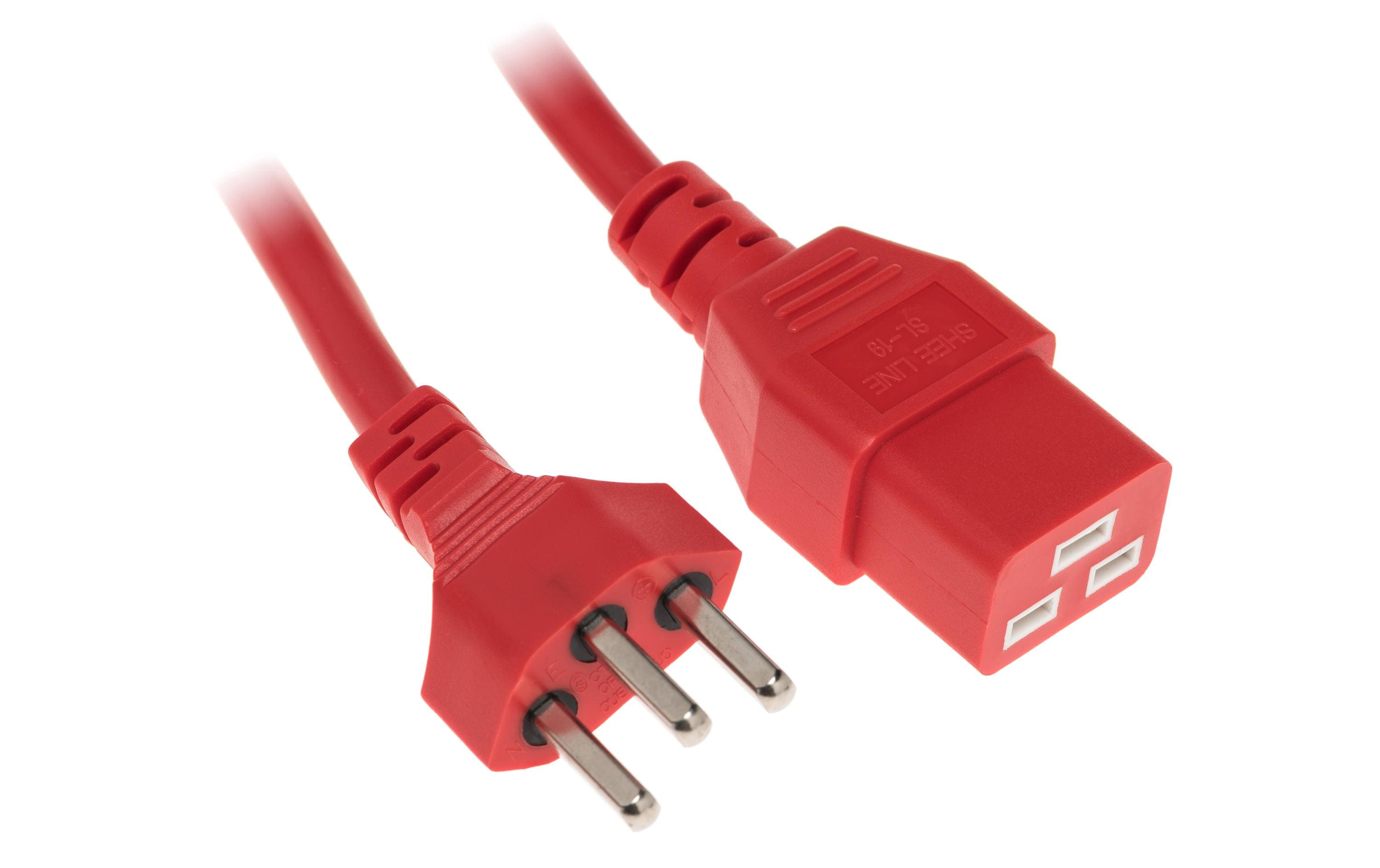 Netzkabel 3.6 m C19-T23Netzkabel 3.6 m C19-T23