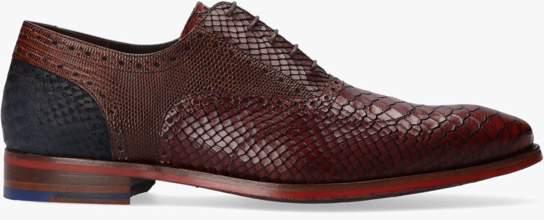 FLORIS VAN BOMMEL cognac floris van bommel nette schoenen sfm-30238