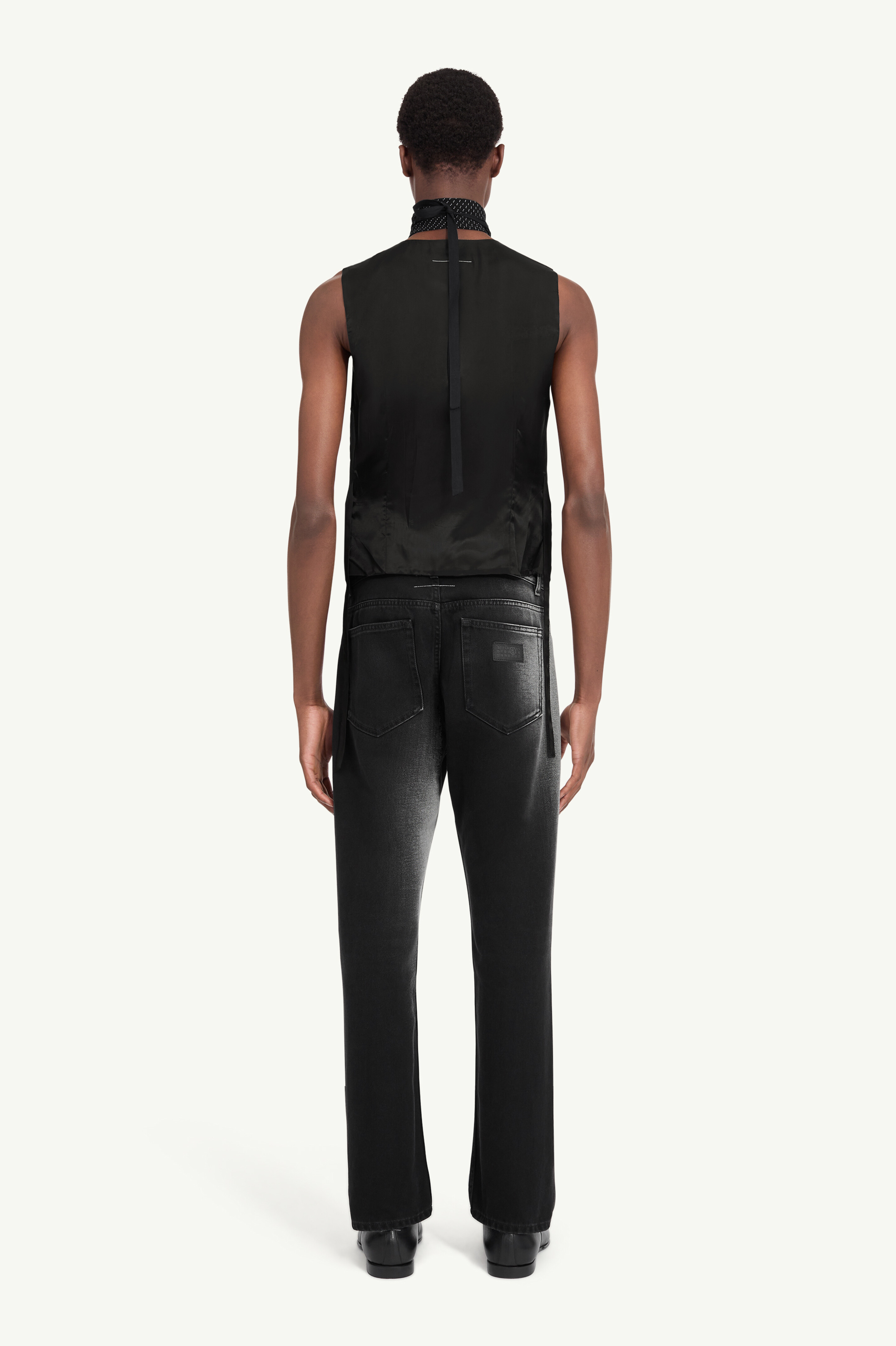 Gilet en laine mélangée pour homme | MM6