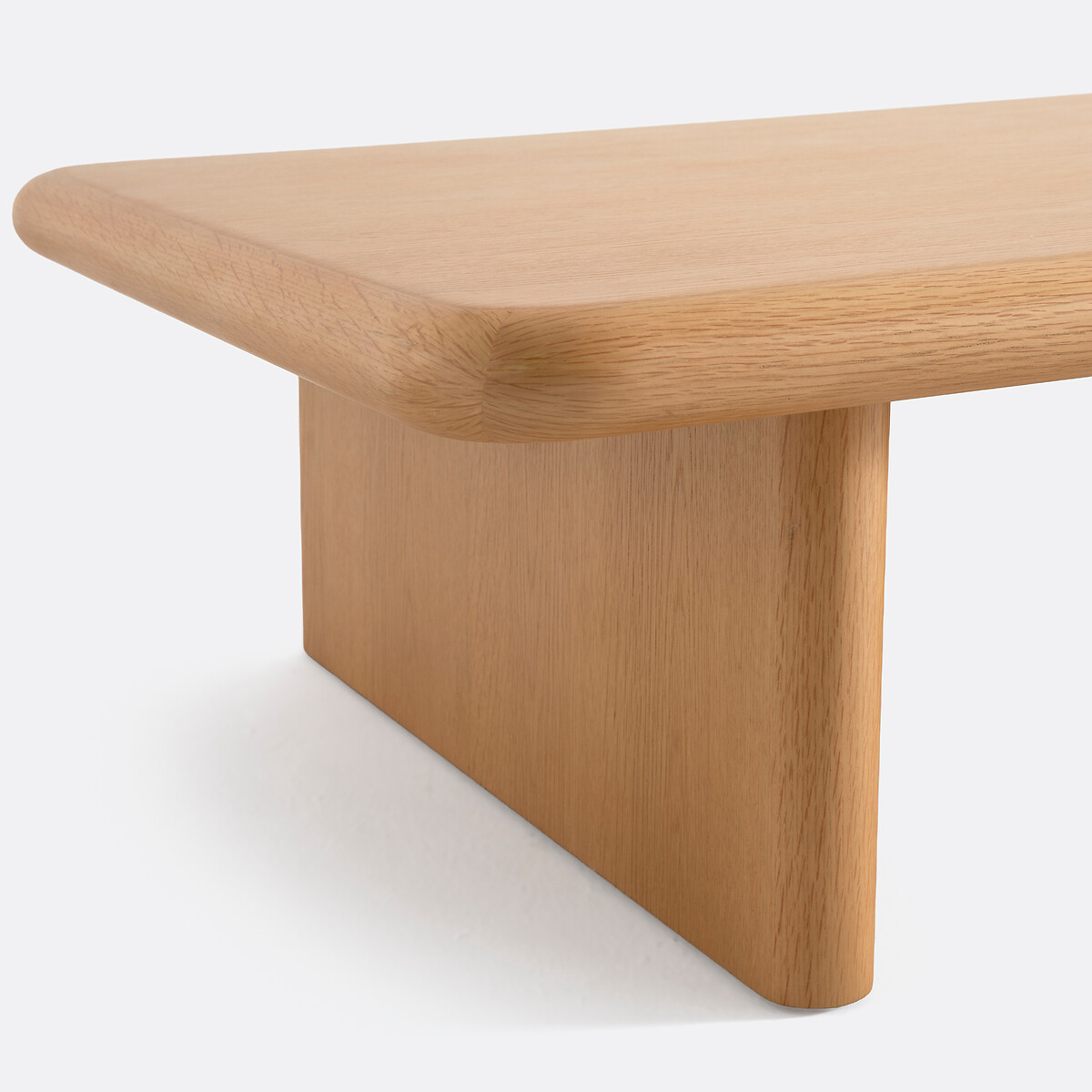 LA REDOUTE INTERIEURS<br>Mesa de centro, carvalho, Curva