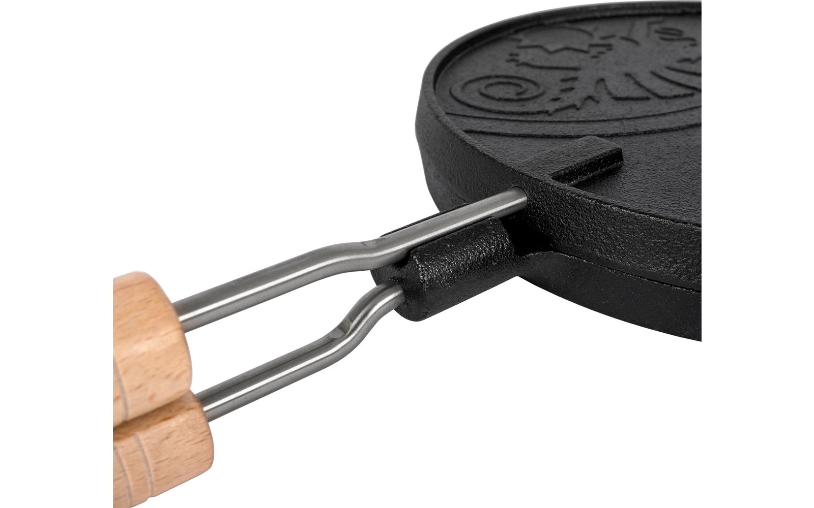 Petromax Gusseisen Wende Waffeleisen inkl. Auflagesstell