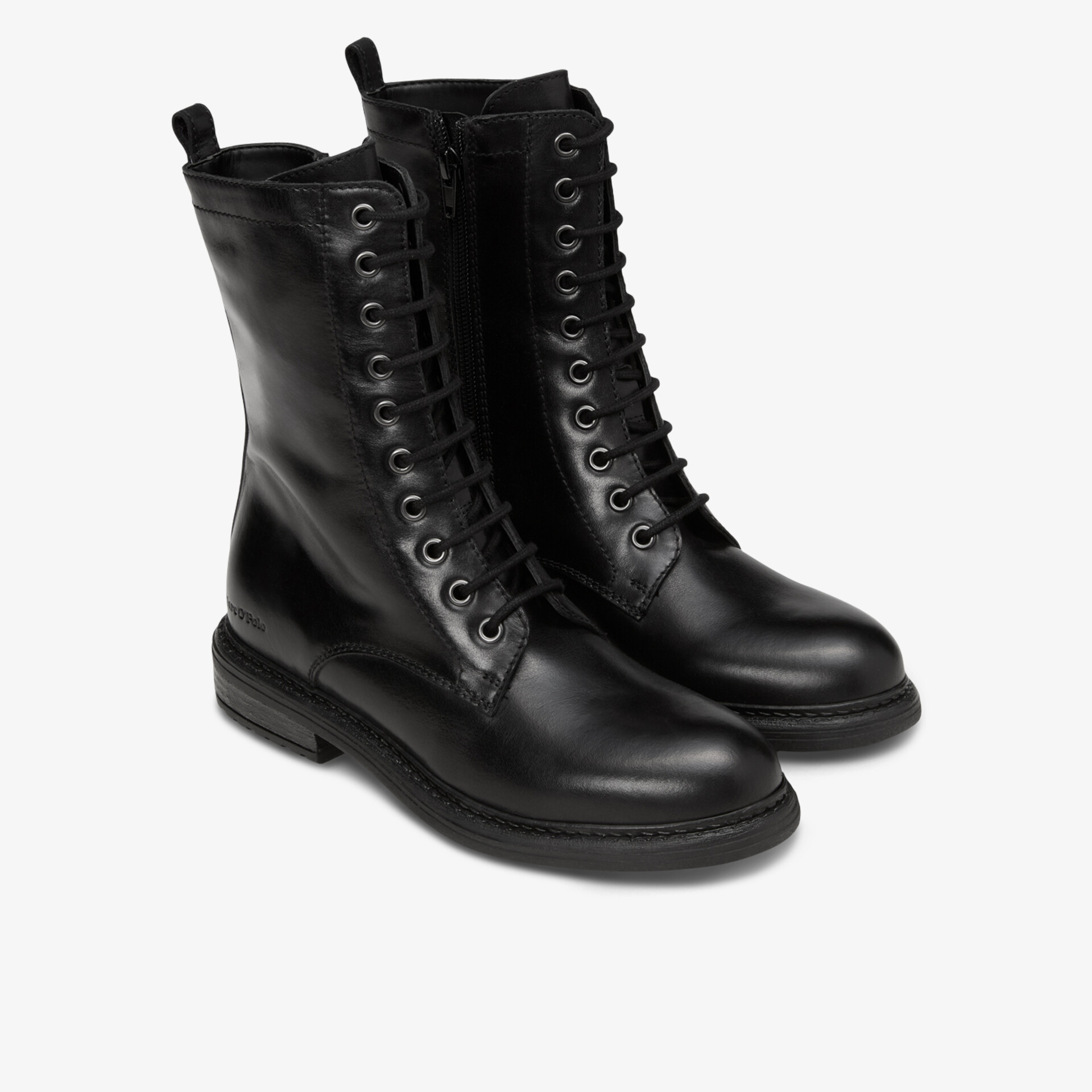 Marc O´Polo Damen Schnürstiefeletten schwarz