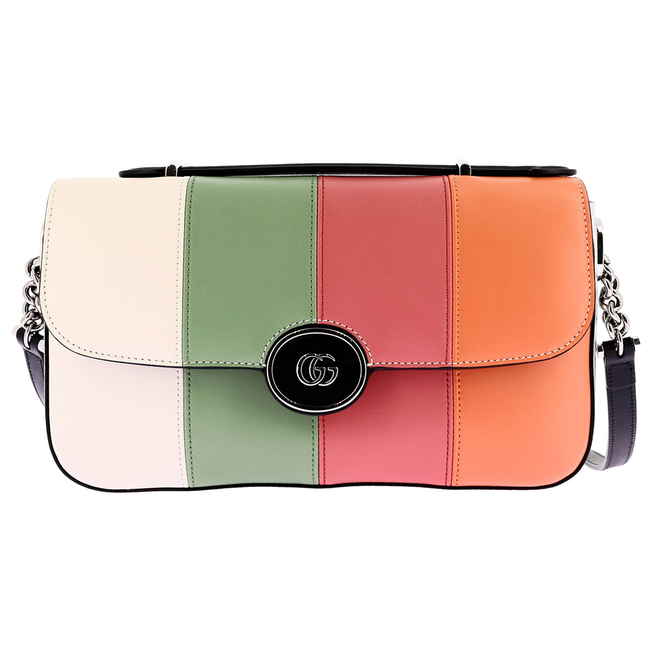Gucci Sac à bandoulière en Cuir multicolore - Neuf avec étiquette - L.127 cm