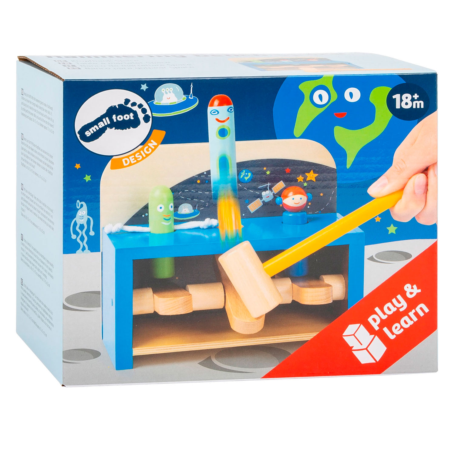 Small Foot-Houten Hamerbank Ruimte