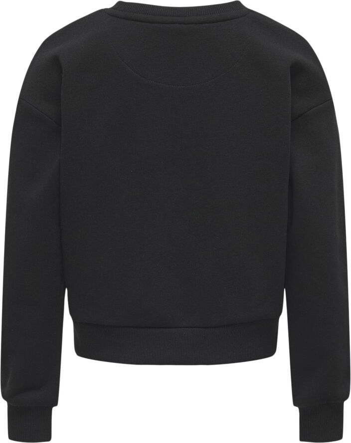 ONLY KOGNEVERMORE LIFE L/S LICENS O-NECK Black/nevermore