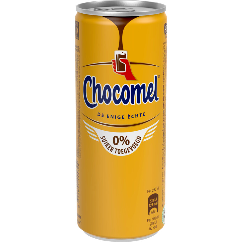 Chocomel 0% suiker toegevoegd