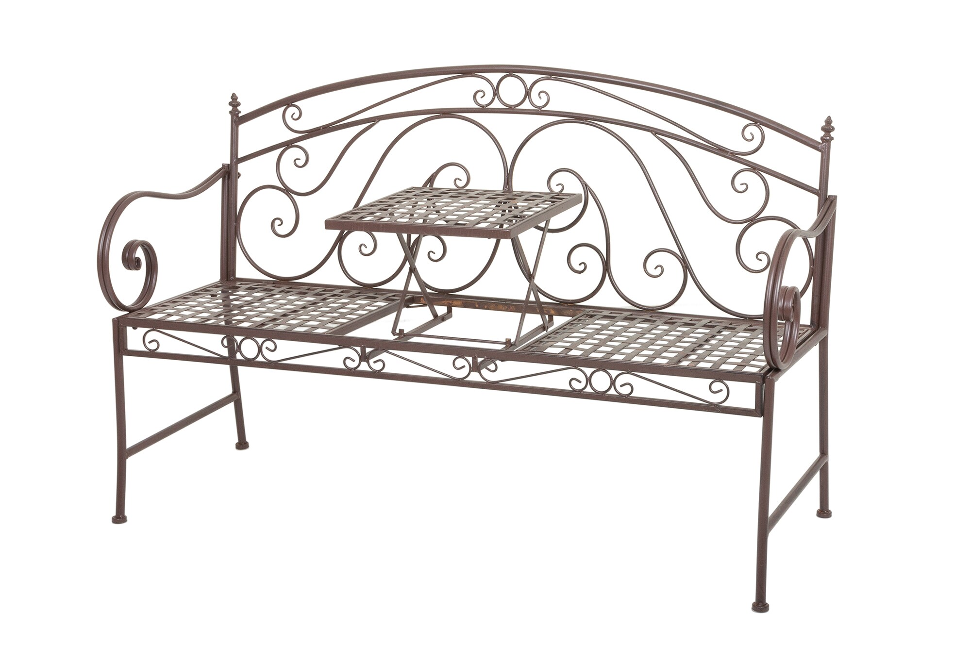 Garden Pleasure Bank SAKET mit hochklappbarem Tisch