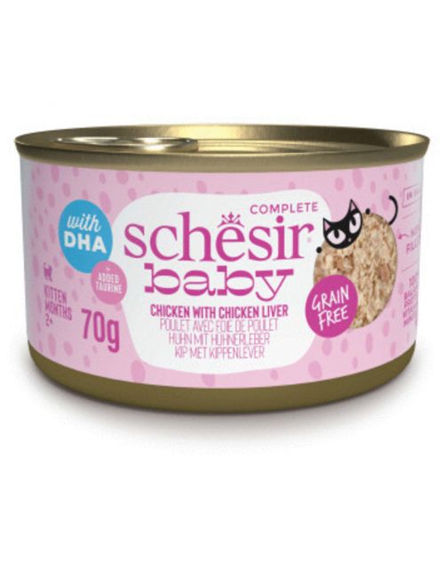Schesir Baby 70 g - Kattenvoer