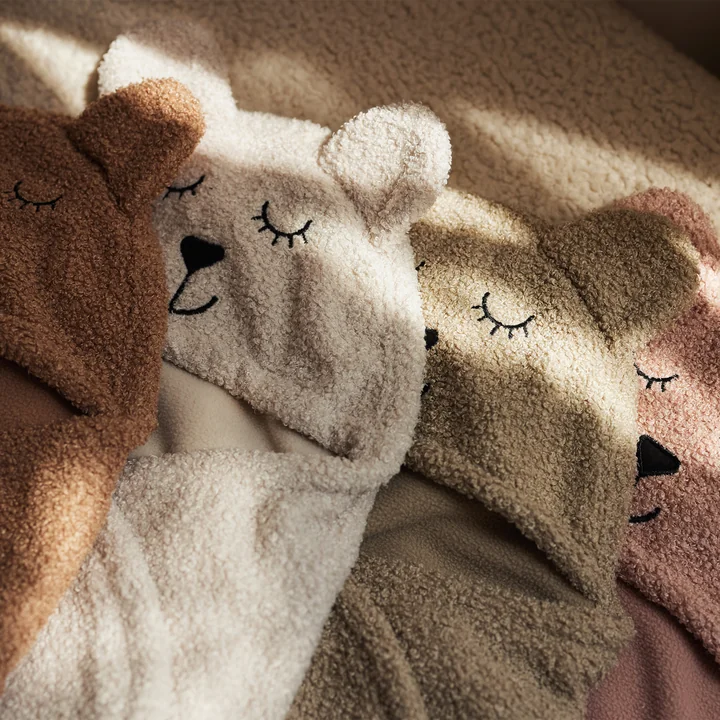 Jollein - Einschlagdecke für Babyschale, Miffy Snuffy, nougat