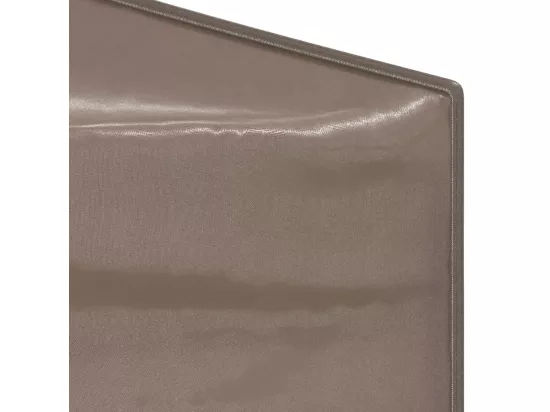 Tente de réception pliable Taupe 3x3 m