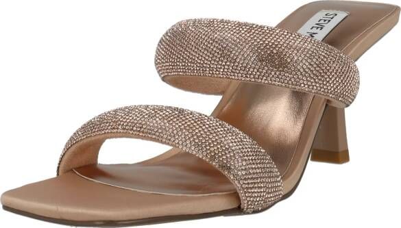 Steve Madden Top Notch muiltjes met strass rosé