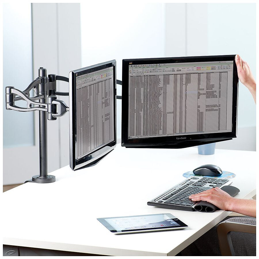 Fellowes Professional Series Bras Double écran