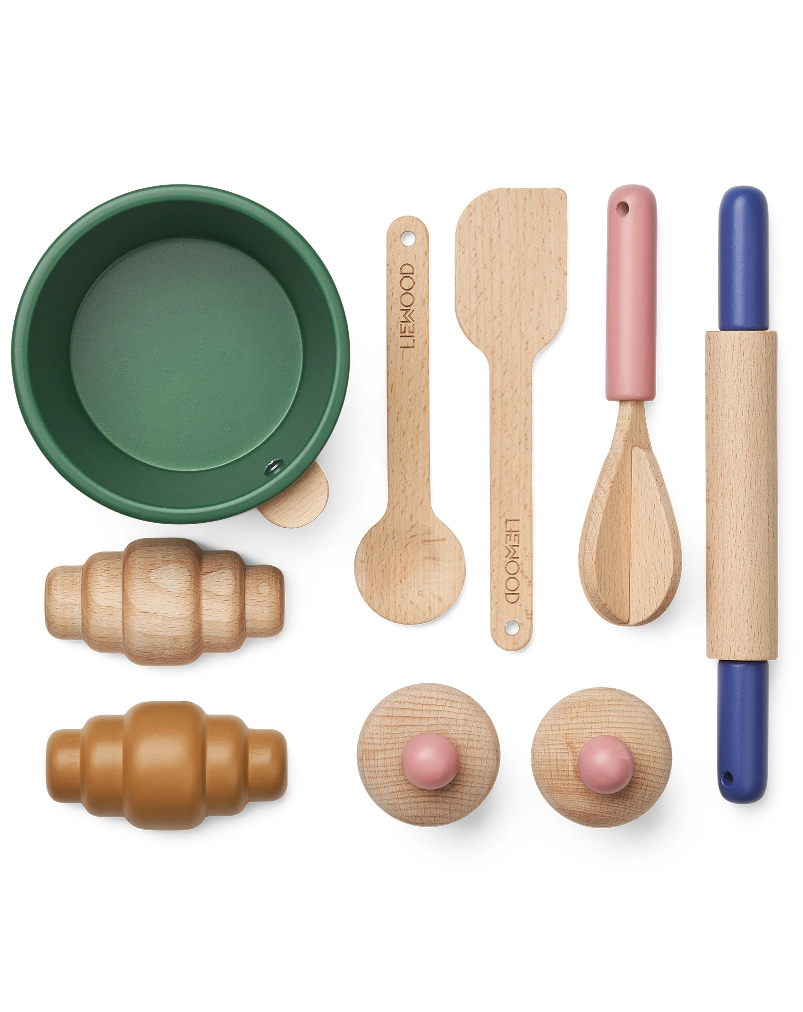 Spiel-Backset LISBETH 9-teilig aus Holz