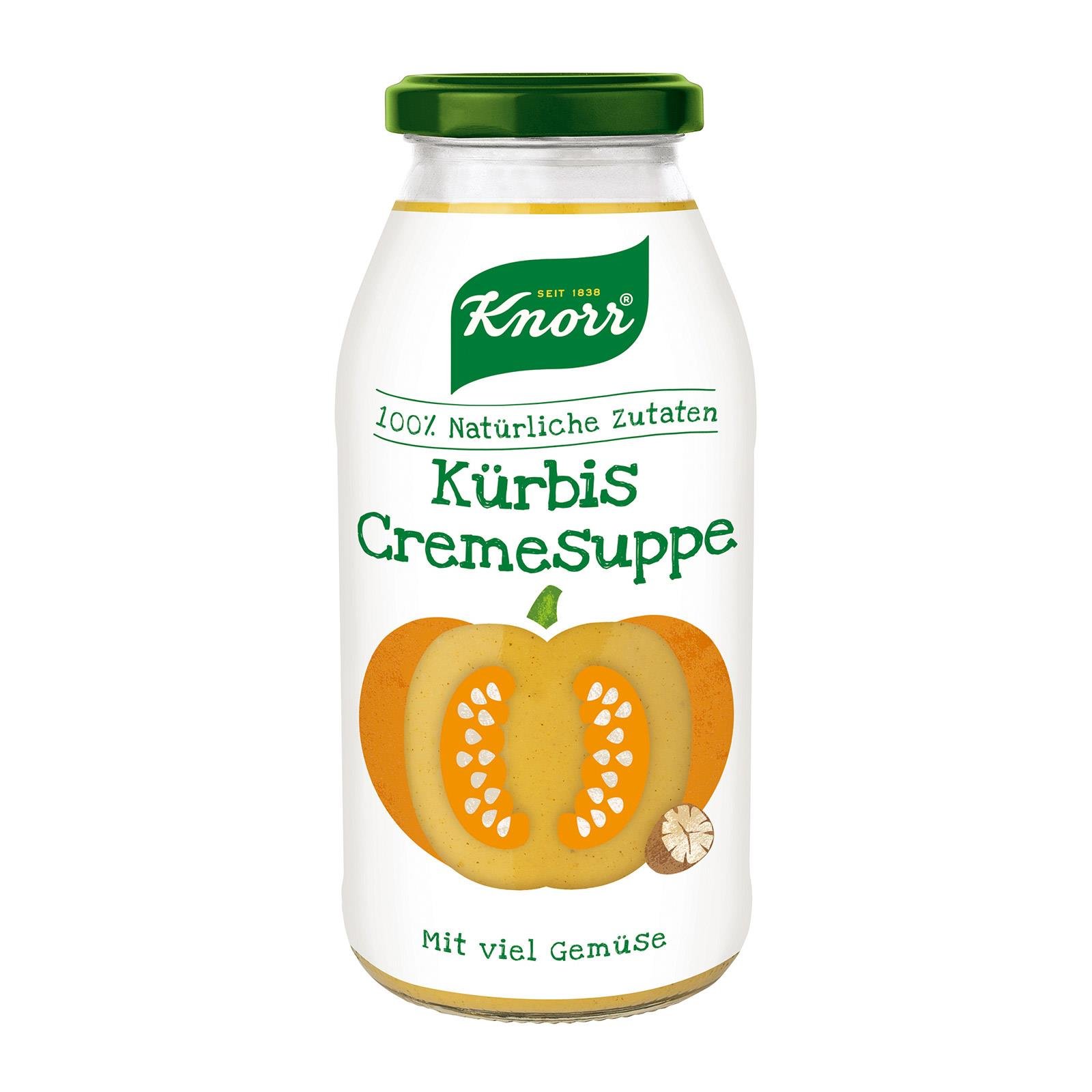 Knorr Kürbiscremesuppe im Glas