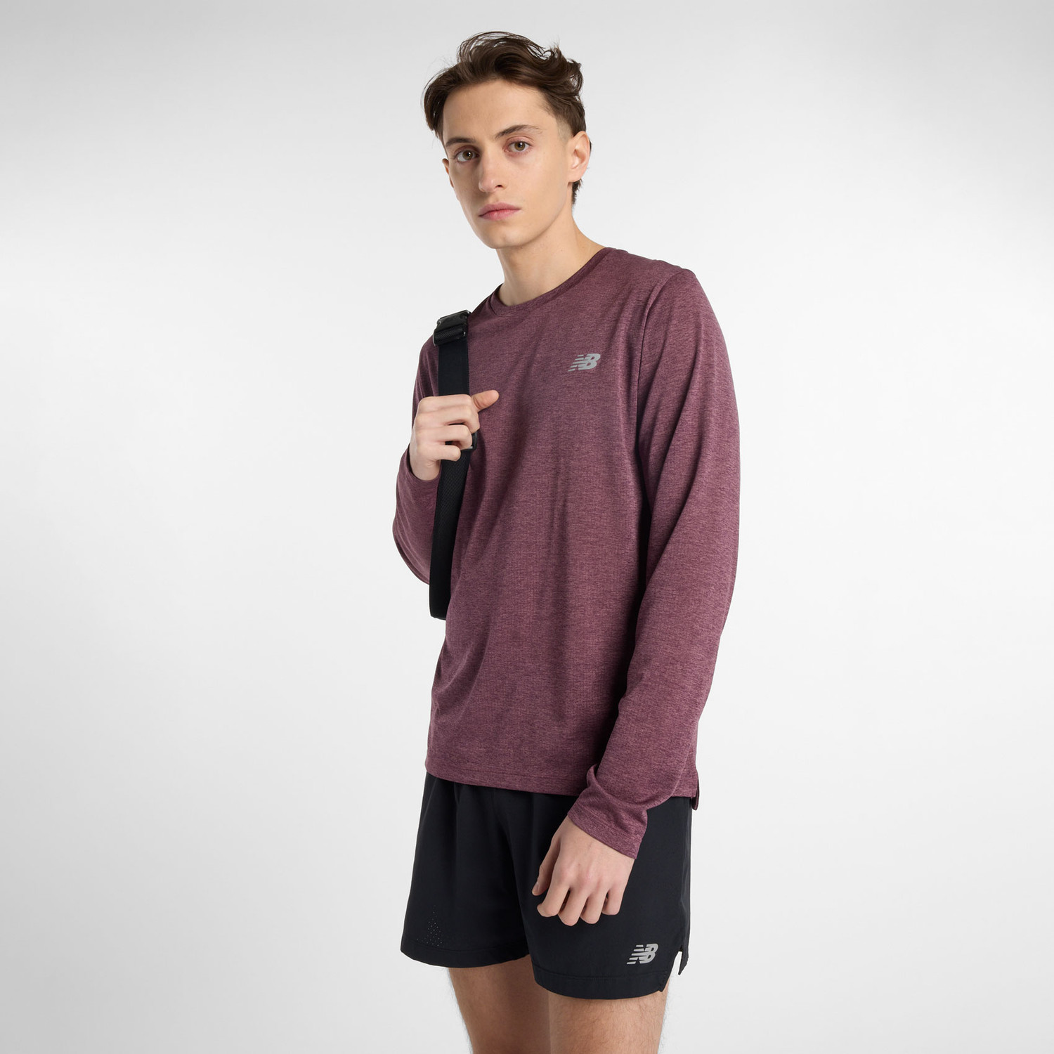New Balance Athletics Longsleeve T-Shirt Heren