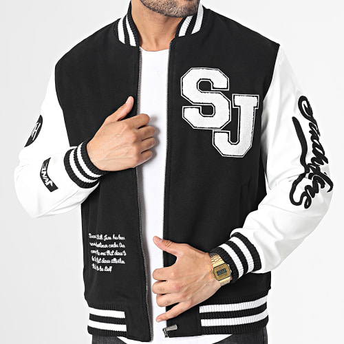 Veste Zippée Teddy M23348EJA Noir