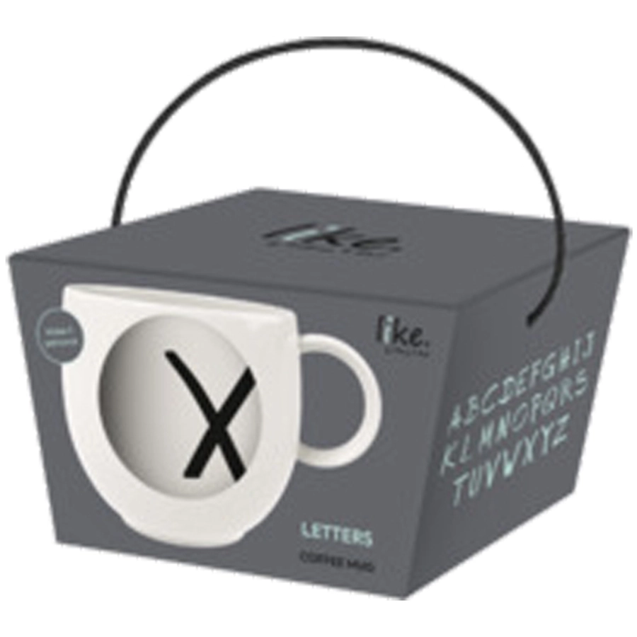 Villeroy & Boch Kaffeebecher Letters 330 ml weiß