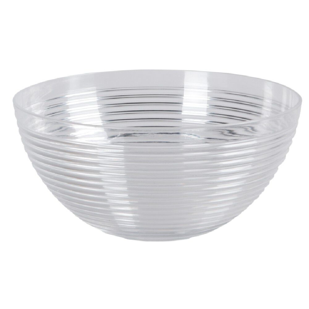 Saladier plastique transparent
