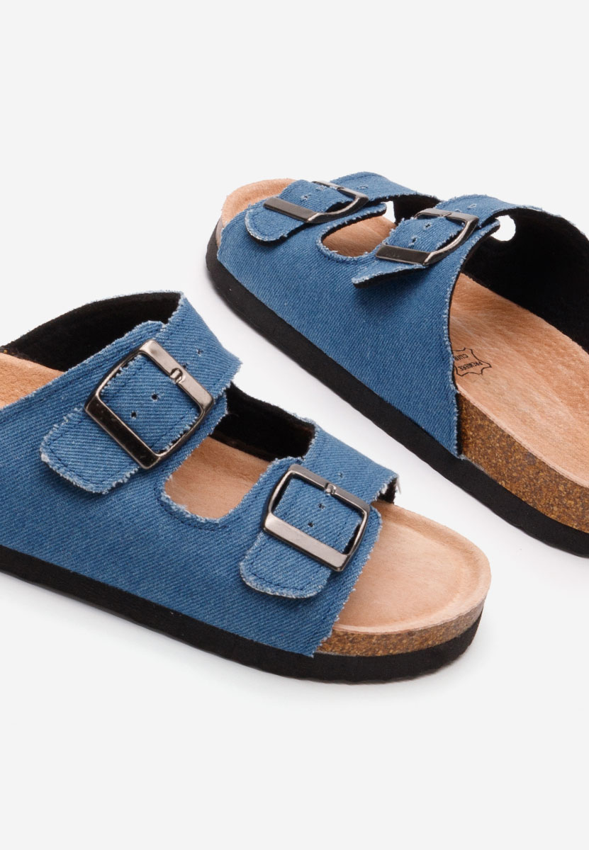 Mules femme denim Vanasia