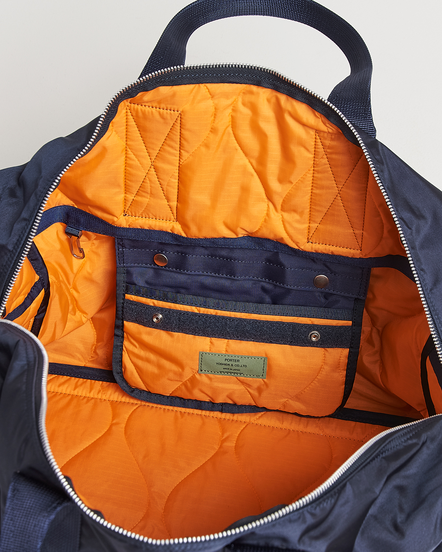 Porter-Yoshida & Co. Force 2Way Duffel Bag Navy Blue